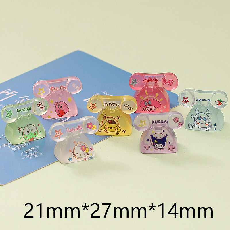 luminous sanrio landline telephone