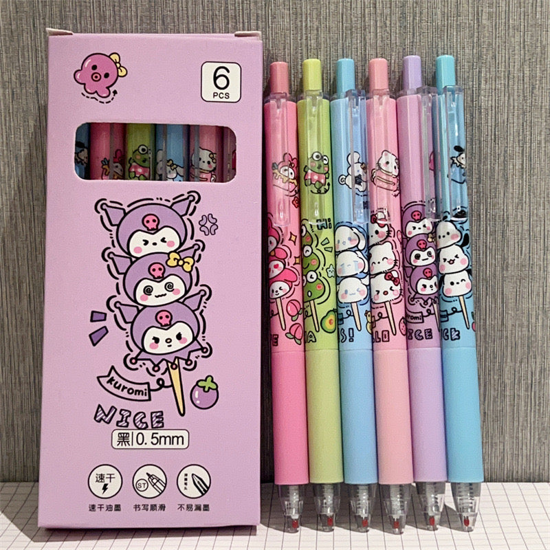 new! mixed sanrio pen pack 2