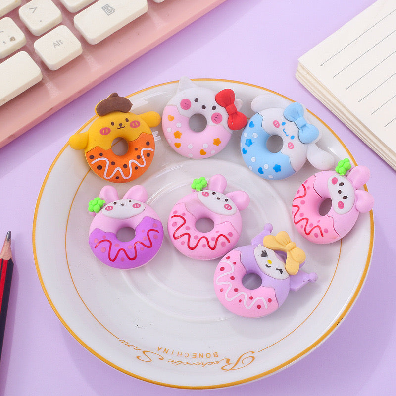 sanrio donut eraser 2