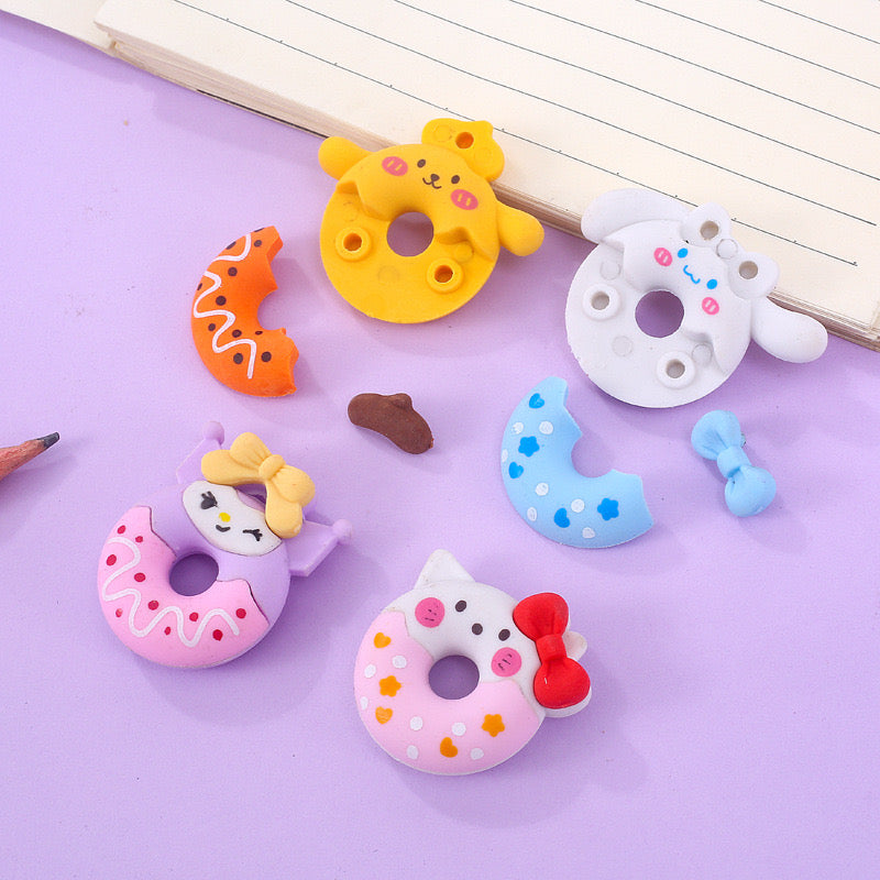 sanrio donut eraser