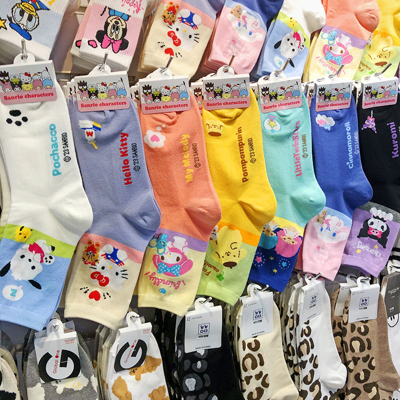 new sanrio long socks