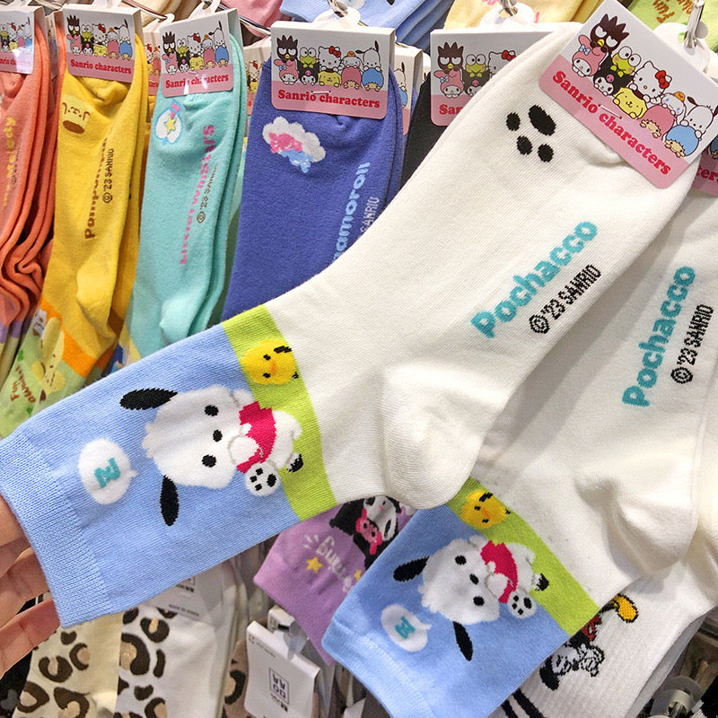 new sanrio long socks