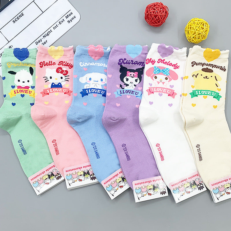 new sanrio long socks